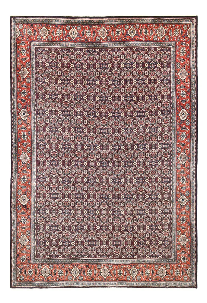 Persisk teppe - klassisk - 399 x 277 cm - mørkeblå
