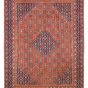 Persisk teppe - klassisk - 402 x 285 cm - rust