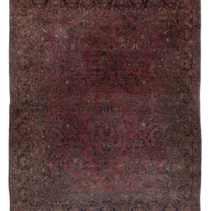 Persisk teppe - klassisk - Antikk - 400 x 310 cm - rød