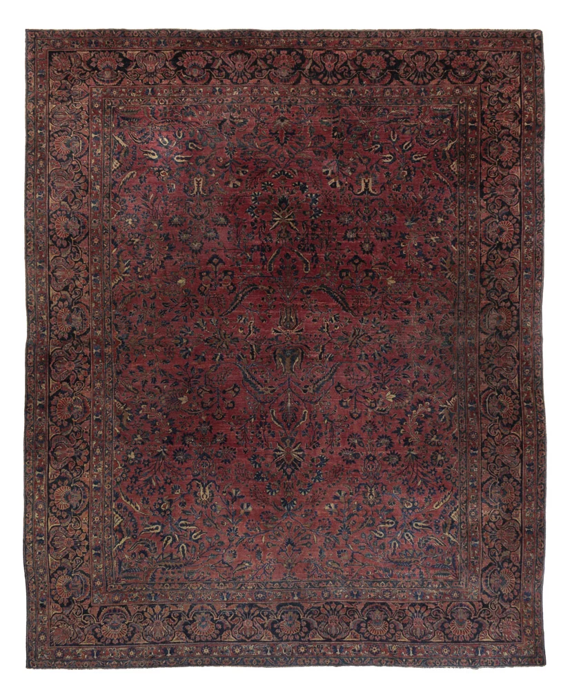 Persisk teppe - klassisk - Antikk - 400 x 310 cm - rød
