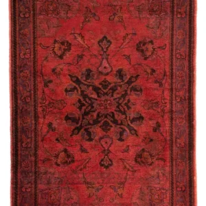 Persisk teppe - klassisk - 96 x 65 cm - mørk rød