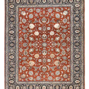 Persisk teppe - klassisk - Royal - 378 x 295 cm - rust