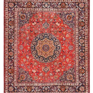 Persisk teppe - klassisk spesiell form - 340 x 303 cm - rød