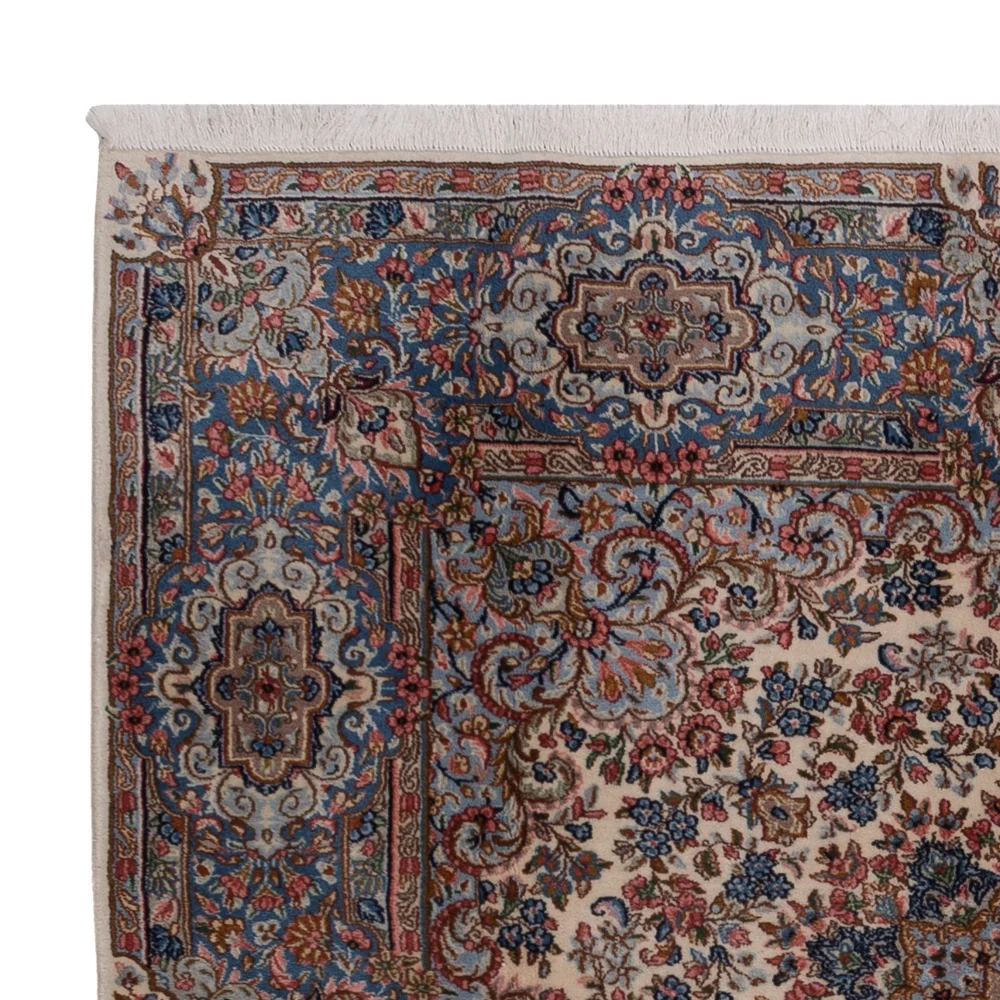 Persisk teppe - klassisk square - 176 x 176 cm - mørk beige