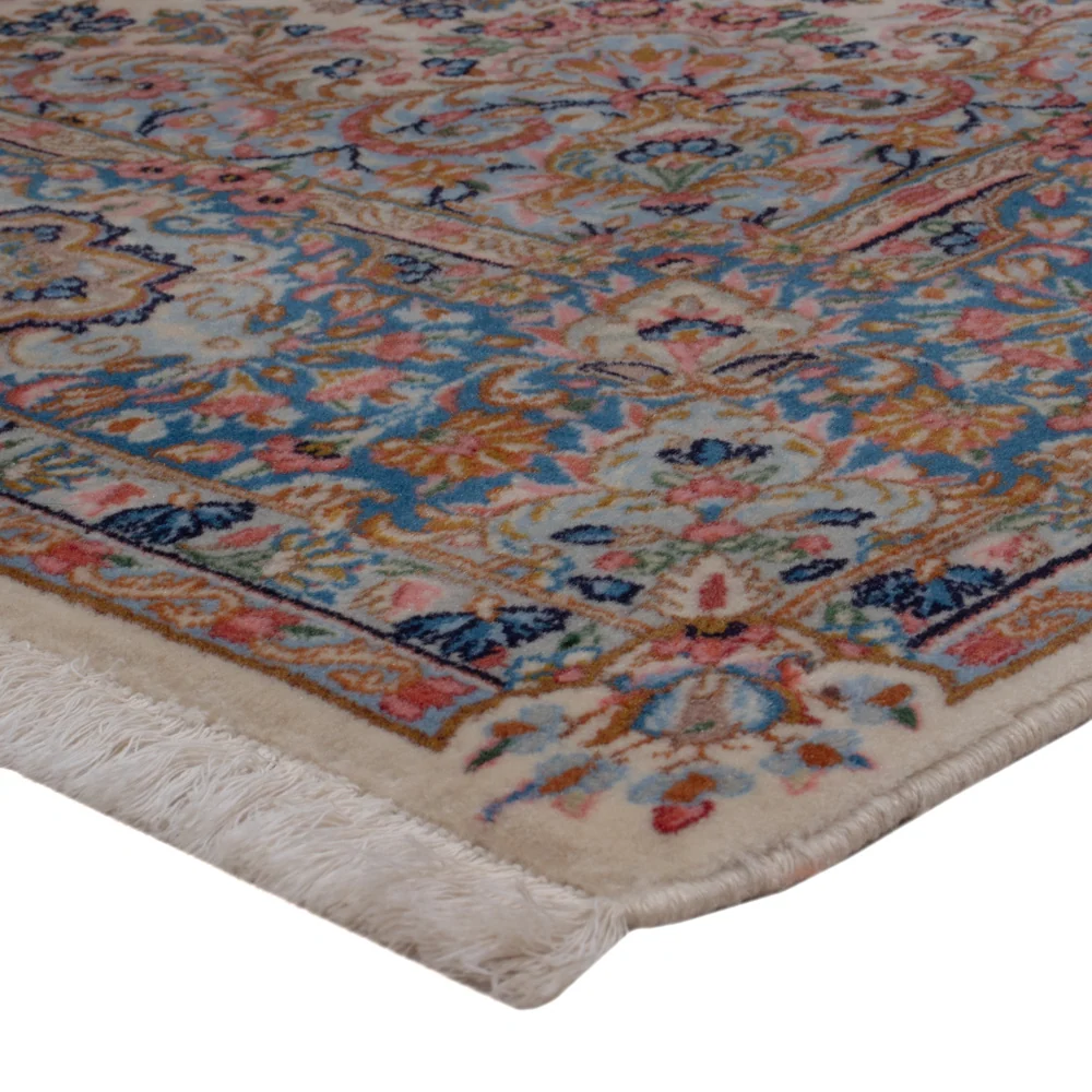 Persisk teppe - klassisk square - 176 x 176 cm - mørk beige