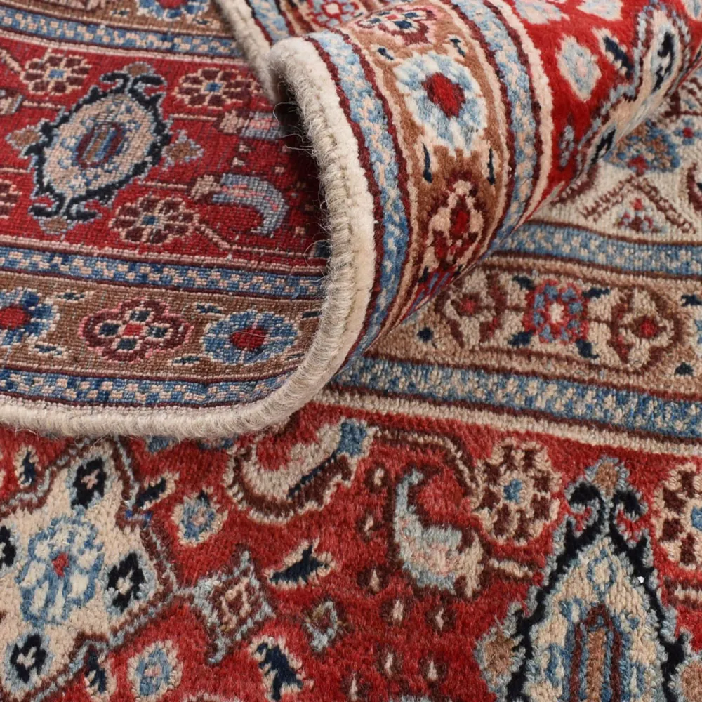 Persisk teppe - klassisk square - 202 x 186 cm - mørk beige