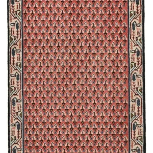 Persisk teppe - Mir - 120 x 62 cm - mørk rød