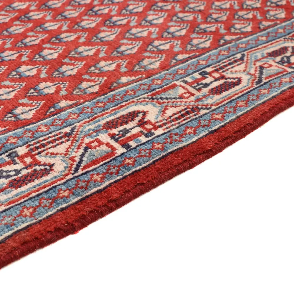 Persisk teppe - Mir - 135 x 66 cm - mørk rød