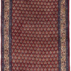 Persisk teppe - Mir - 140 x 70 cm - rød