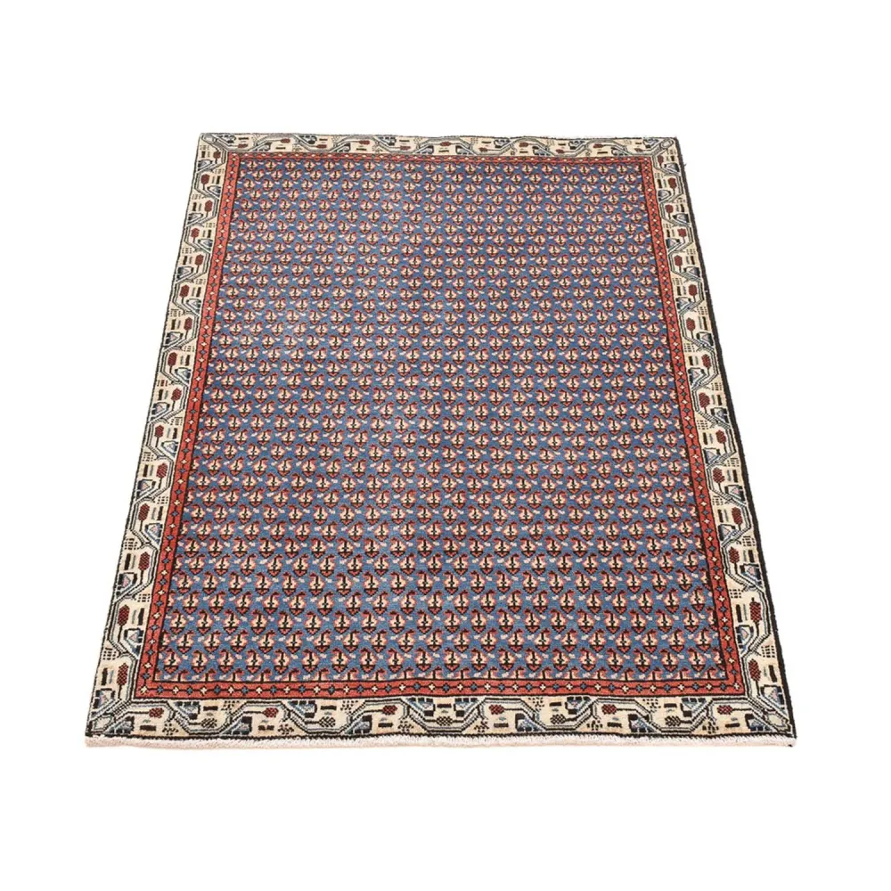 Persisk teppe - Mir - 145 x 94 cm - havblå