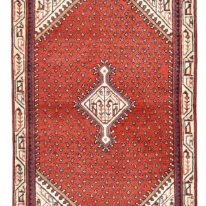 Persisk teppe - Mir - 146 x 93 cm - rød