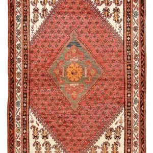 Persisk teppe - Mir - 170 x 108 cm - rød