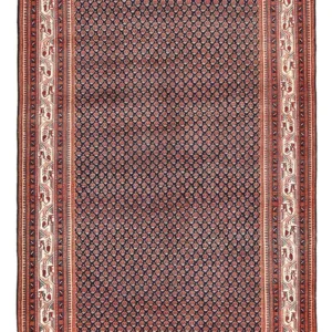 Persisk teppe - Mir - 295 x 188 cm - mørk rød