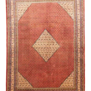 Persisk teppe - Mir - 314 x 217 cm - rød
