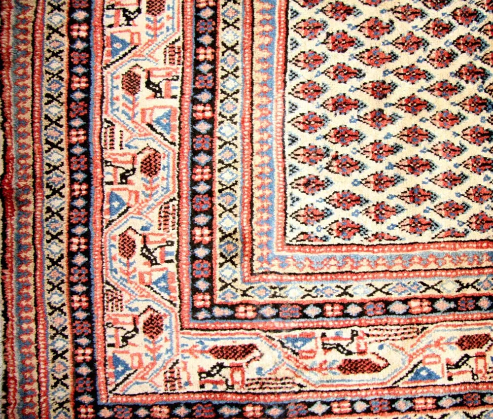 Persisk teppe - Mir - 314 x 237 cm - beige