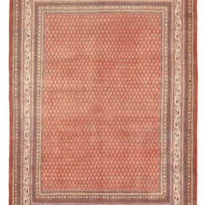 Persisk teppe - Mir - 315 x 223 cm - lys rød