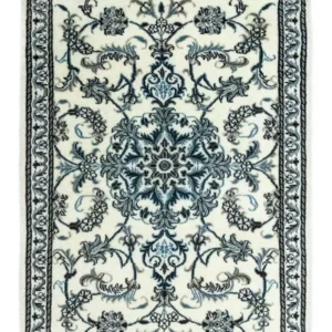 Persisk teppe - Nain - 130 x 90 cm - naturhvit
