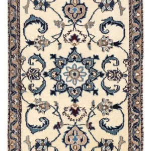 Persisk teppe - Nain - 132 x 68 cm - beige