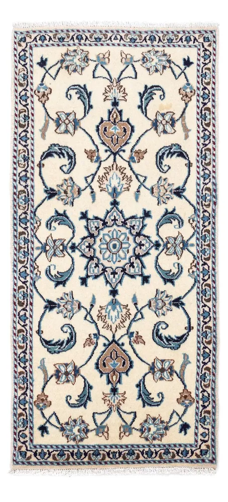 Persisk teppe - Nain - 135 x 67 cm - beige