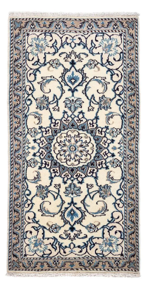 Persisk teppe - Nain - 136 x 86 cm - beige