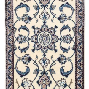 Persisk teppe - Nain - 136 x 65 cm - beige
