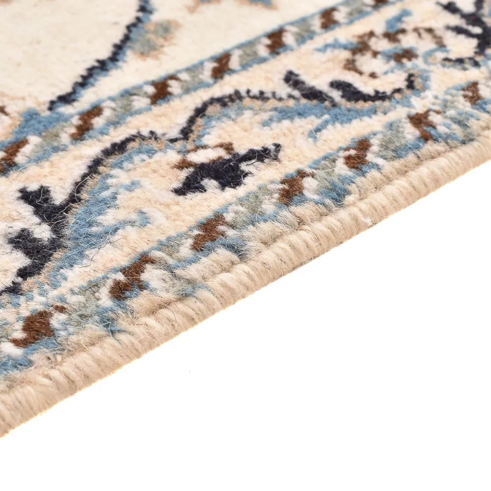 Persisk teppe - Nain - 136 x 87 cm - lys beige