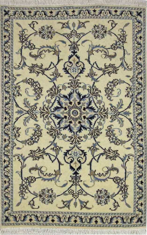 Persisk teppe - Nain - 136 x 87 cm - sand