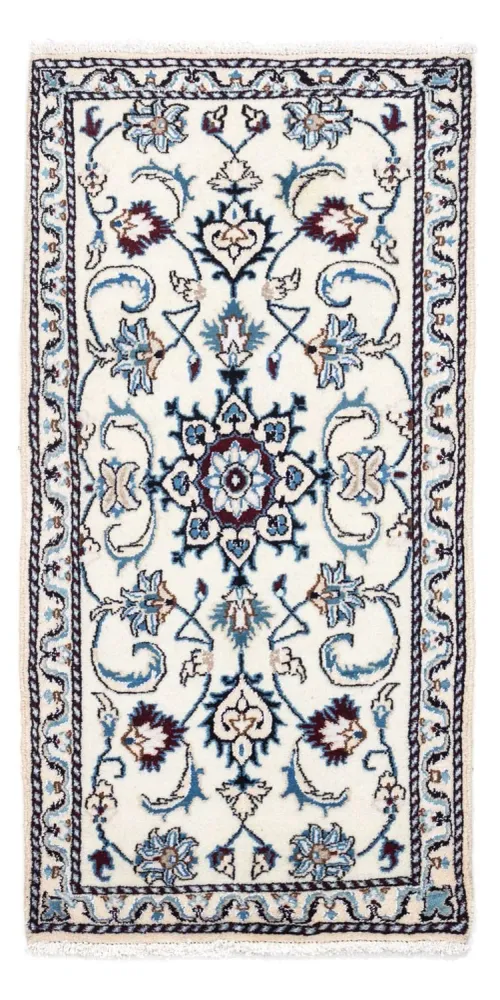 Persisk teppe - Nain - 137 x 66 cm - beige