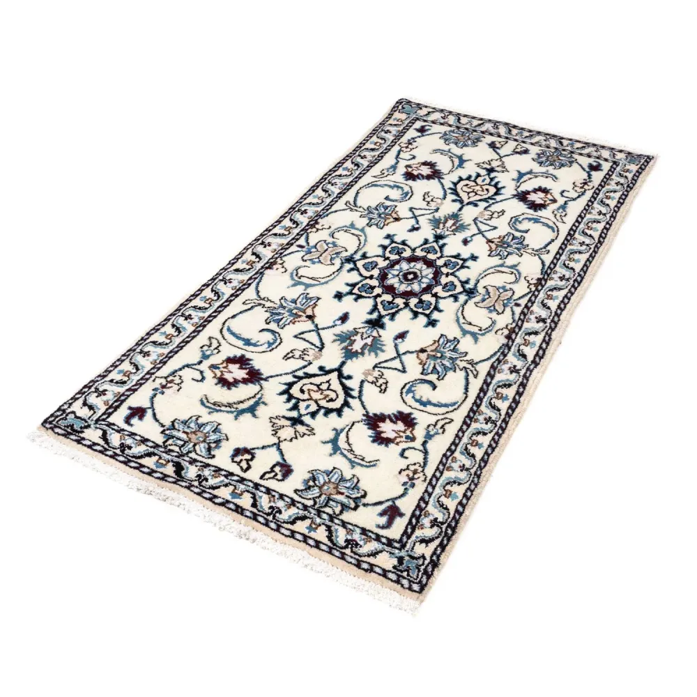 Persisk teppe - Nain - 137 x 66 cm - beige