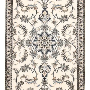 Persisk teppe - Nain - 138 x 90 cm - lys beige