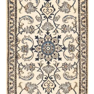 Persisk teppe - Nain - 139 x 73 cm - krem