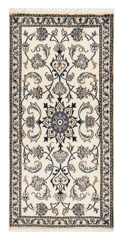 Persisk teppe - Nain - 140 x 69 cm - krem
