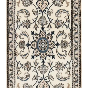 Persisk teppe - Nain - 140 x 69 cm - krem