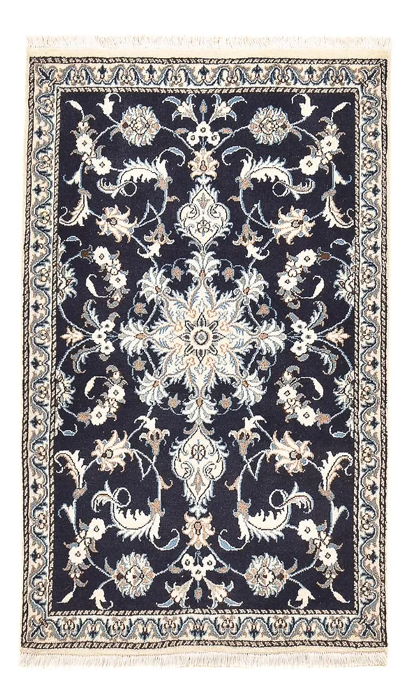 Persisk teppe - Nain - 140 x 87 cm - mørk beige