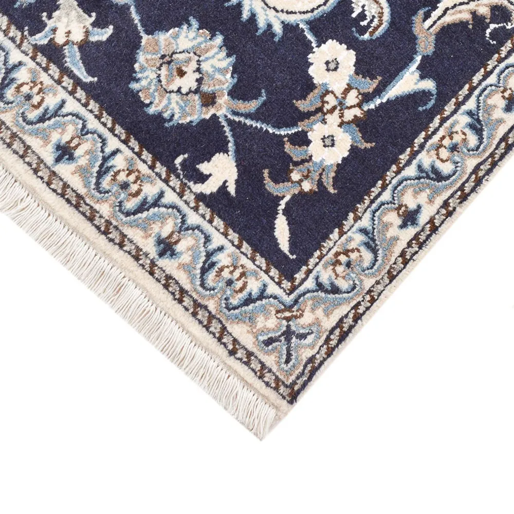 Persisk teppe - Nain - 140 x 87 cm - mørk beige