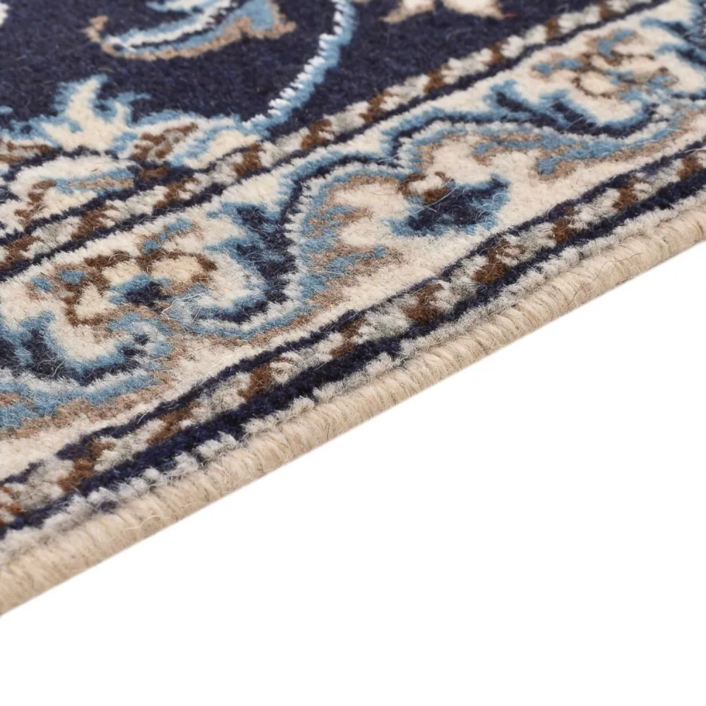Persisk teppe - Nain - 140 x 87 cm - mørk beige