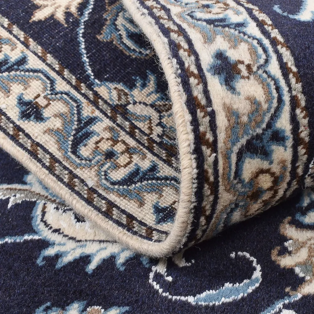 Persisk teppe - Nain - 140 x 87 cm - mørk beige