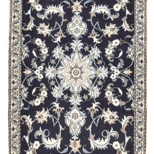 Persisk teppe - Nain - 140 x 87 cm - mørk beige