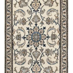 Persisk teppe - Nain - 142 x 69 cm - krem