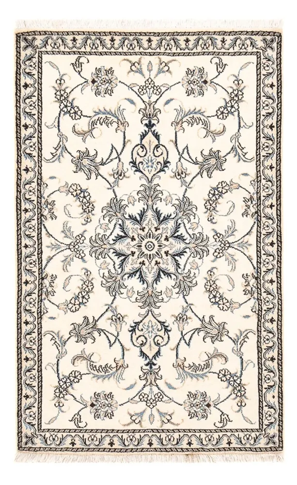 Persisk teppe - Nain - 146 x 88 cm - lys beige
