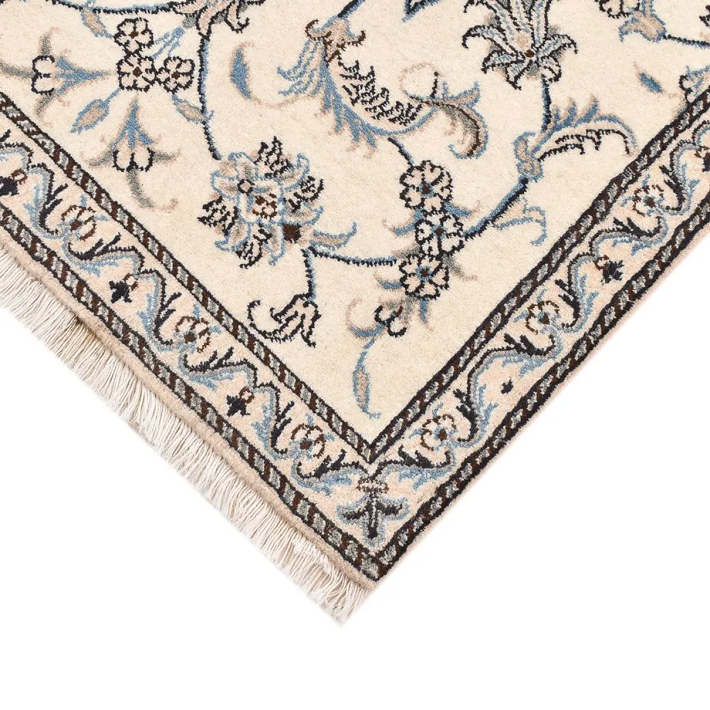 Persisk teppe - Nain - 146 x 88 cm - lys beige