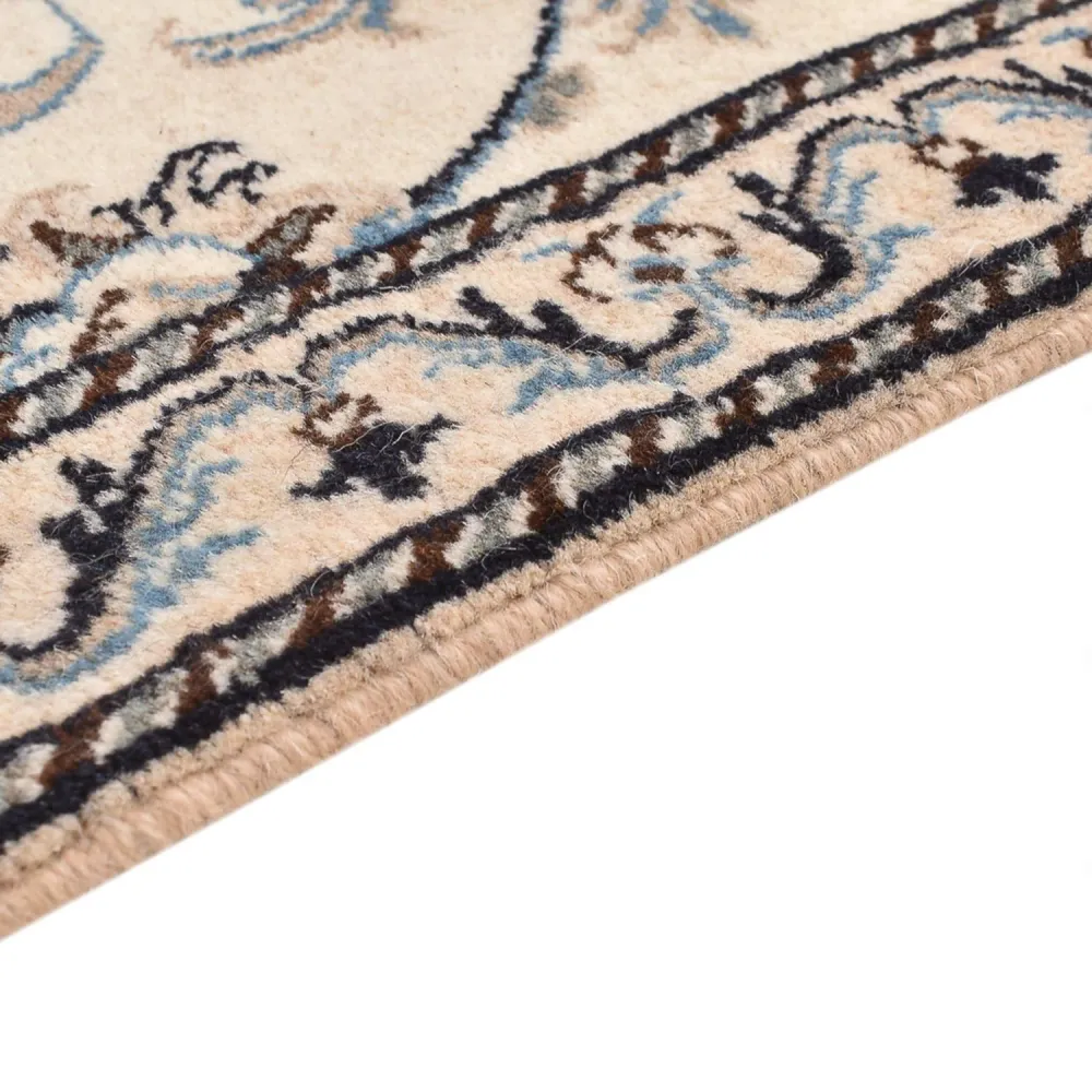 Persisk teppe - Nain - 146 x 88 cm - lys beige