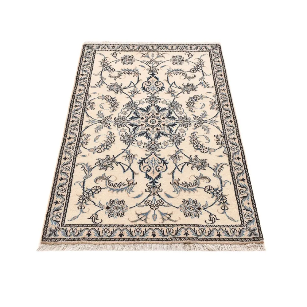 Persisk teppe - Nain - 146 x 88 cm - lys beige