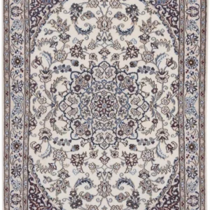Persisk teppe - Nain - 147 x 100 cm - krem