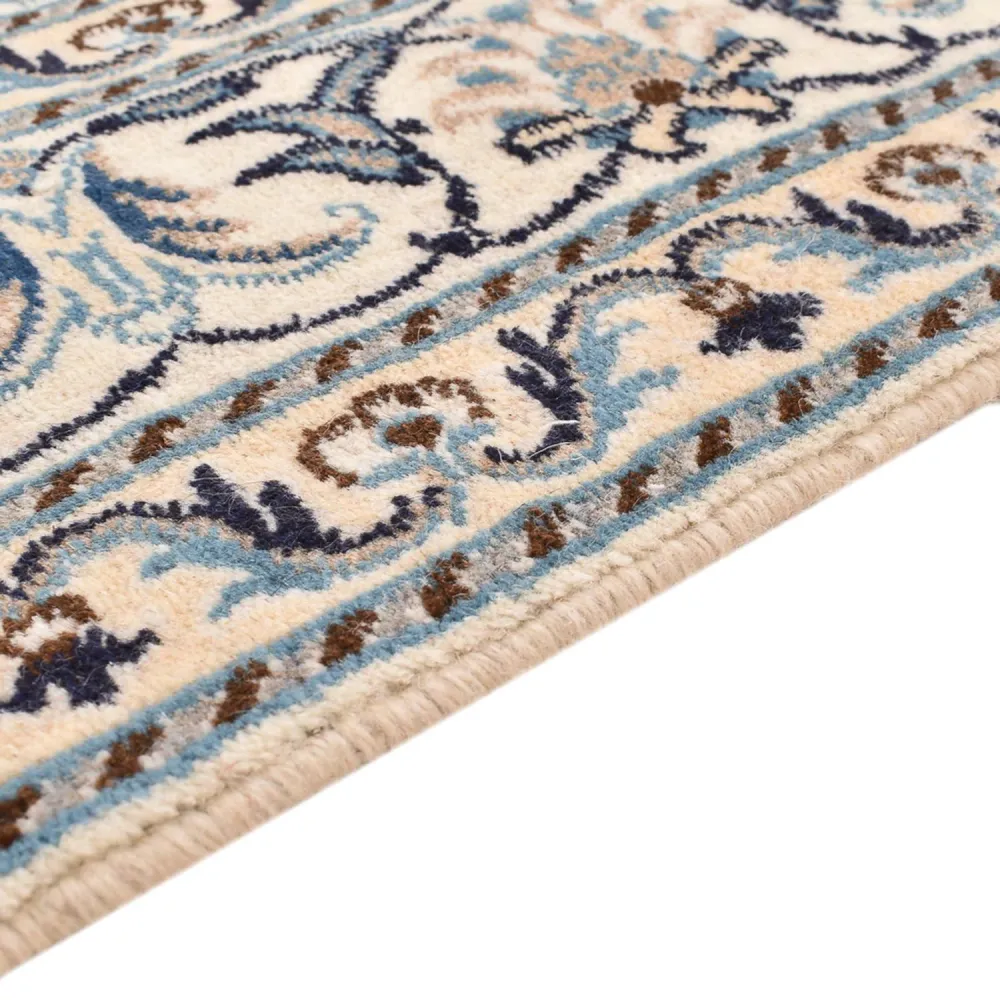 Persisk teppe - Nain - 193 x 145 cm - lys beige