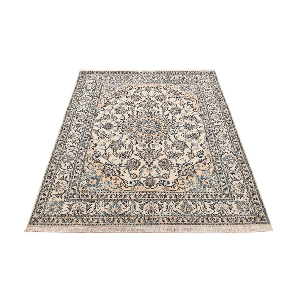 Persisk teppe - Nain - 193 x 145 cm - lys beige
