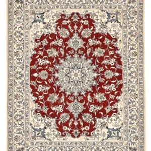 Persisk teppe - Nain - 195 x 148 cm - rød