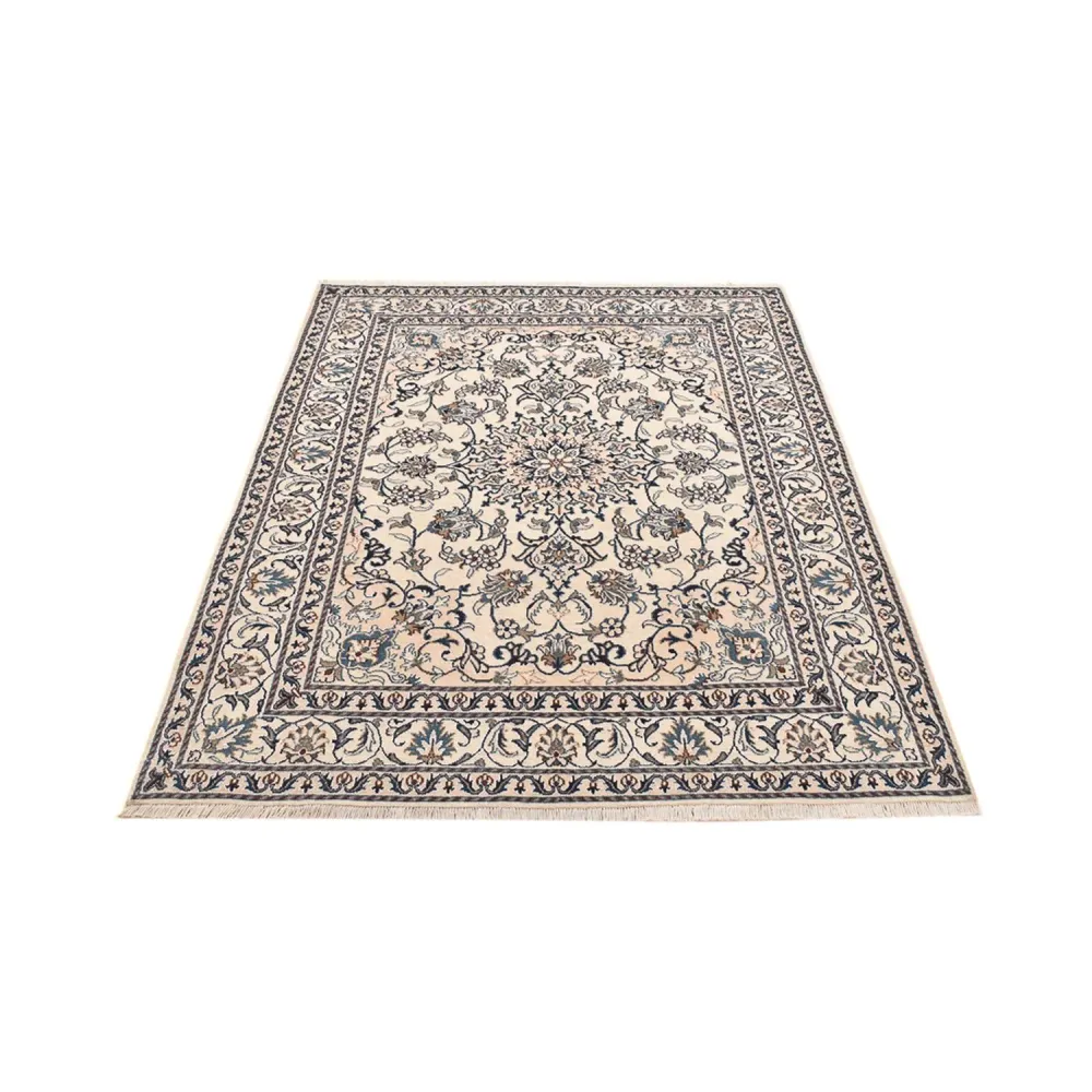 Persisk teppe - Nain - 197 x 147 cm - lys beige