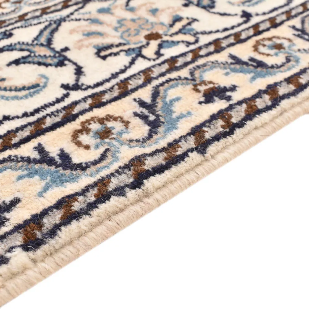 Persisk teppe - Nain - 198 x 152 cm - lys beige