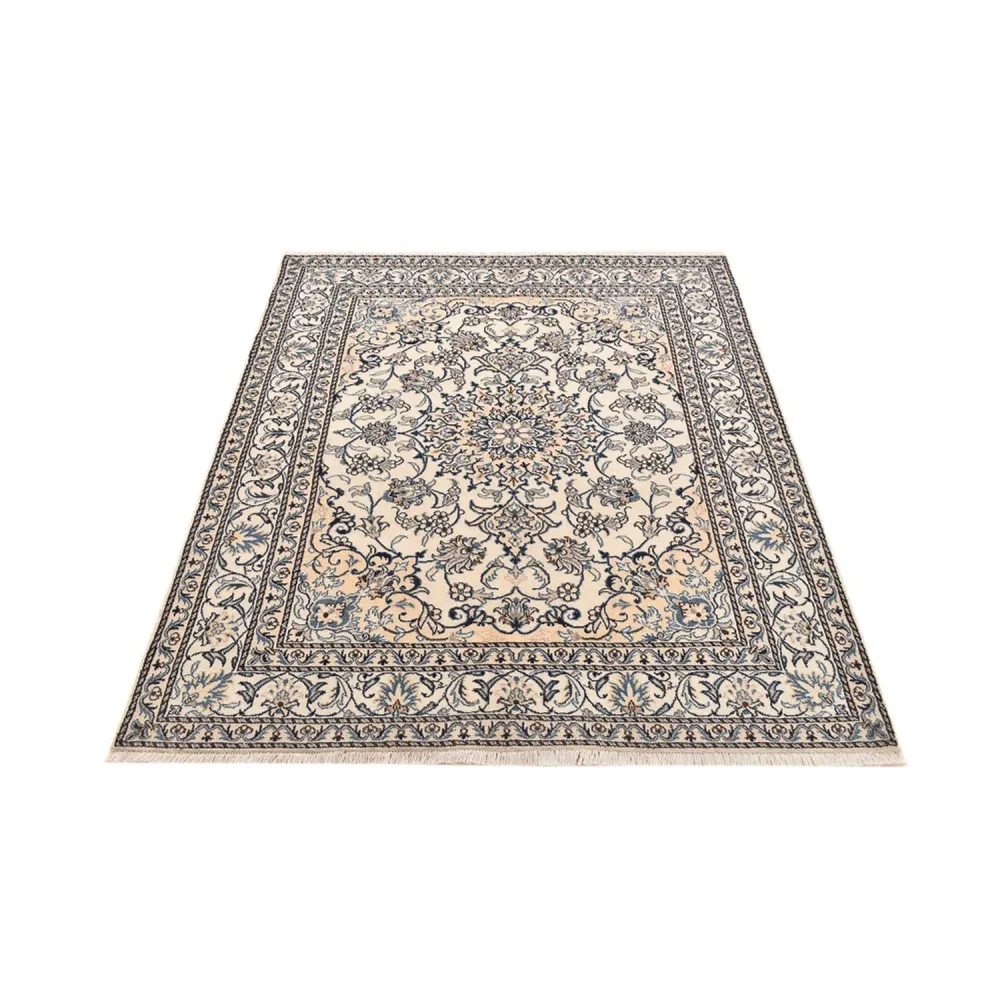 Persisk teppe - Nain - 198 x 152 cm - lys beige